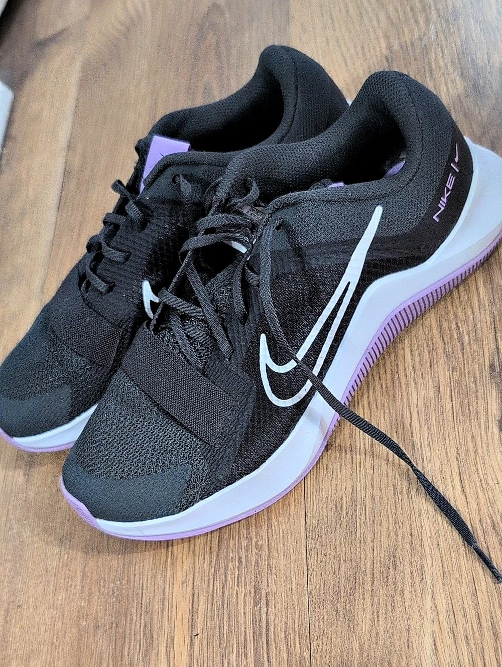 Nike Free Metcon 4 Black & Purple Athletic Shoes